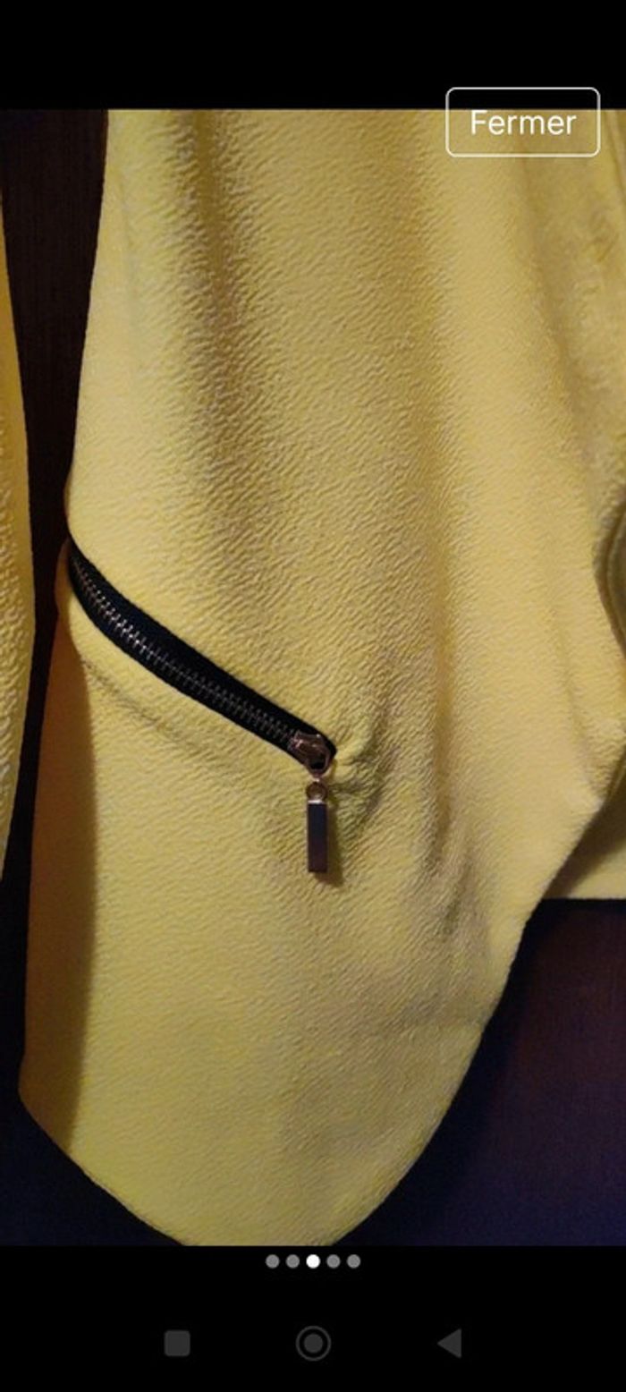 Magnifique blazer jaune - photo numéro 3