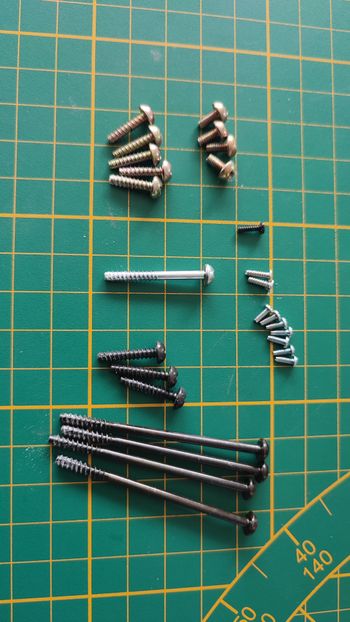 Kit visserie x27 pièce détachée console de jeux Sony Playstation 2 Ps2 SCPH-50004 silver #D51