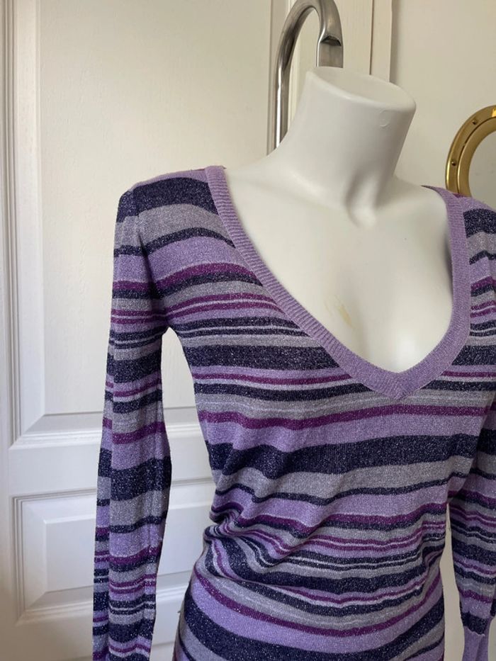 Robe/ pull à rayures - photo numéro 3