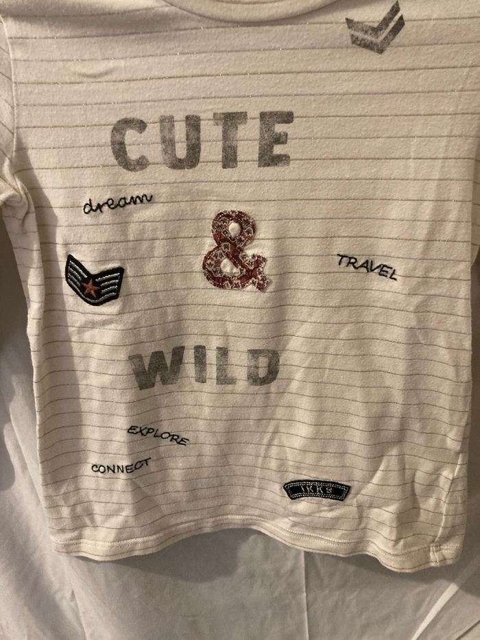 Haut IKKS 5 ans – très bon état – Cute & Wild - photo numéro 2