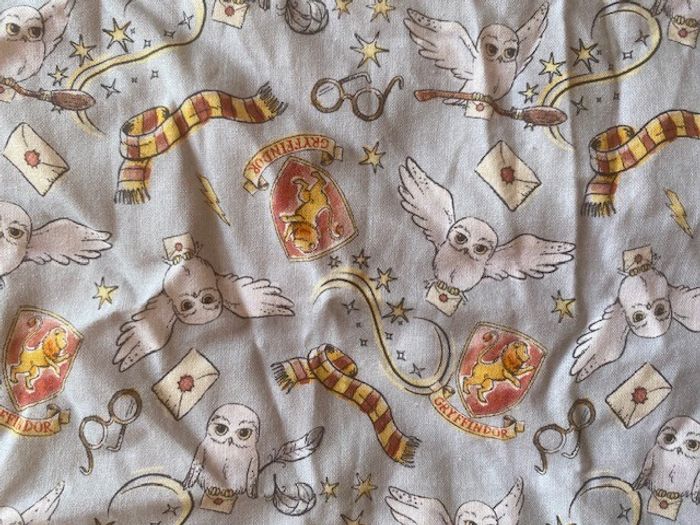 Chute de tissu imprimé Harry Potter