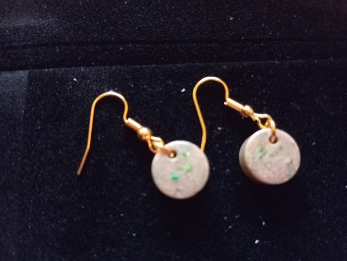 Boucles d'oreilles ronde or - photo numéro 3