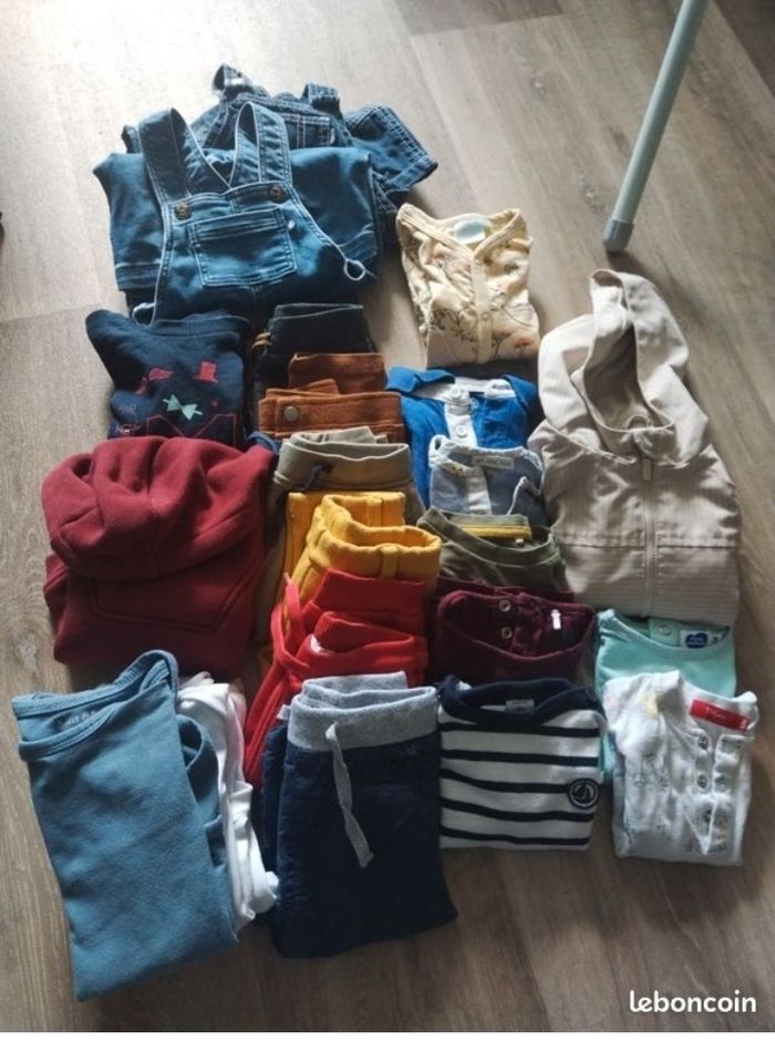Lot de vêtements garçon 6 mois