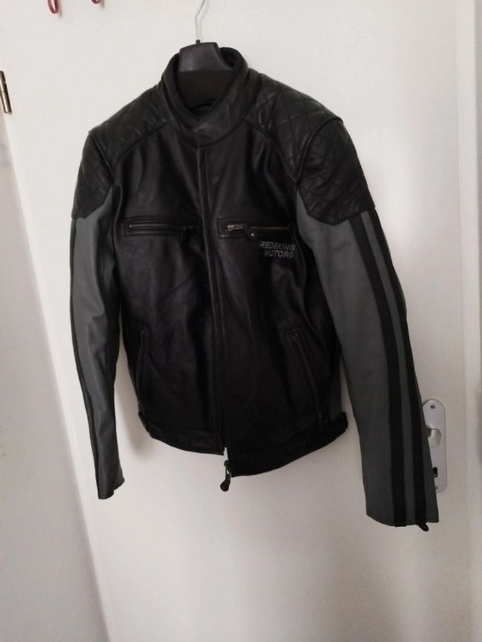 Blouson cuir Redskins Motors Taille M - photo numéro 3