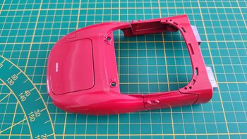 Carcasse avec coffre pièce miniature Bburago Burago Jaguar type E 1961 1/18 1/18e 1/18ème #C35