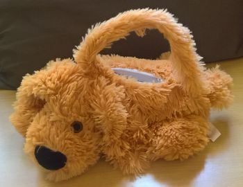 Sac chien peluche cocker