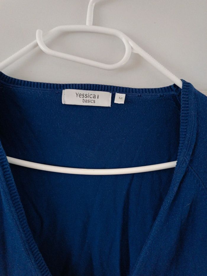 Gilet bleu C&A - photo numéro 2