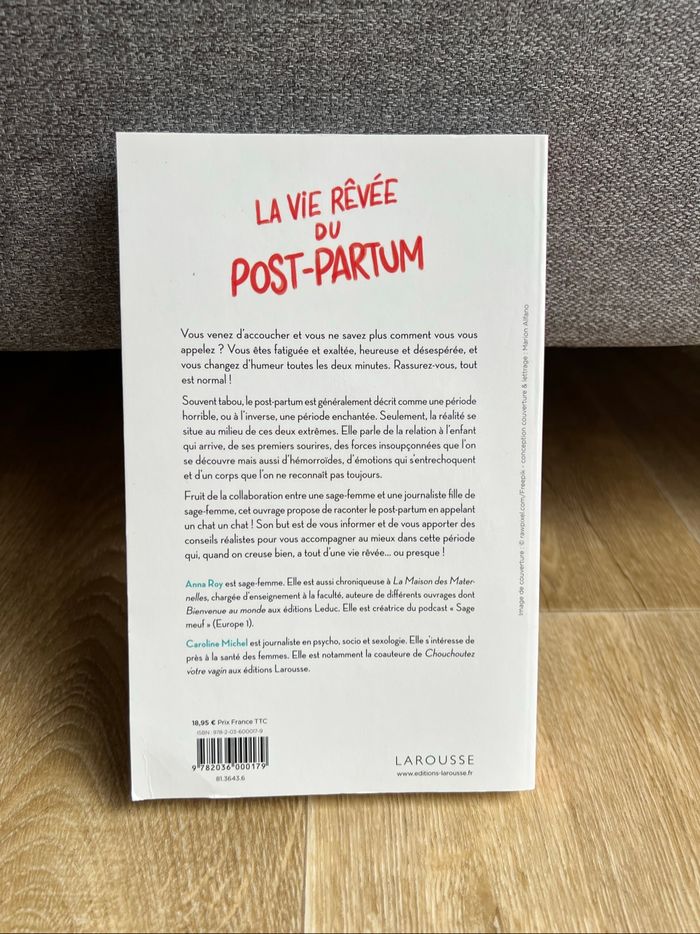 Livre « La vie rêvée du post partum » de Anna Roy - photo numéro 2