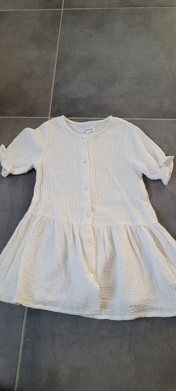 Robe blanche Vertbaudet