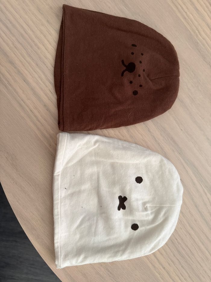 Lot de 3 pyjamas + 2 bonnet - photo numéro 5