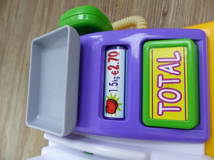 super caisse enregistreuse pour jouer à la marchande - photo numéro 4