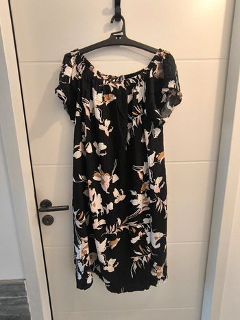 Robe droite zebra