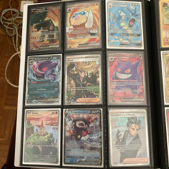Lot 9 cartes Pokémon