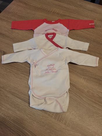 Lot 3 body manche longue