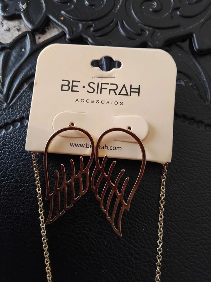 Parure collier + Bo ailes - photo numéro 3