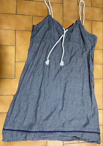 Robe style jean couleur bleu taille 42 marque etam