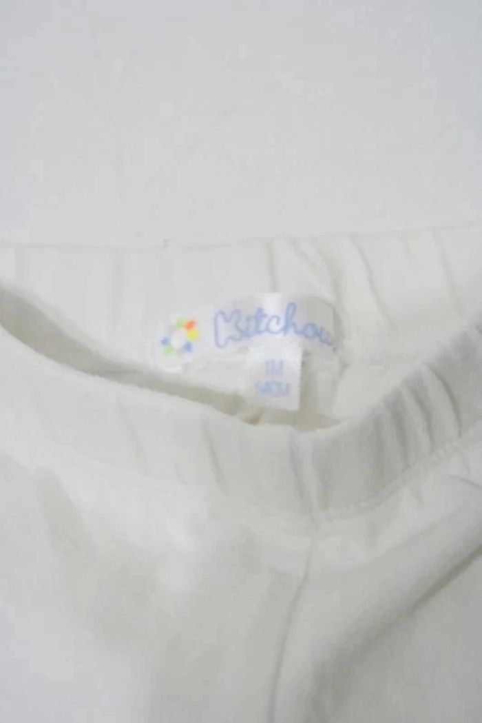 Legging blanc Kitchoun 1 mois - photo numéro 2