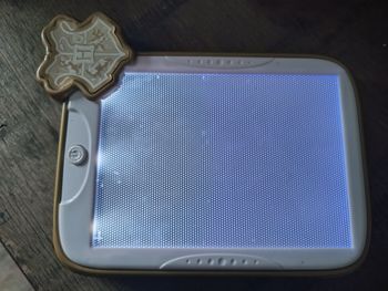 Ardoise magique lumineuse Harry Potter 
