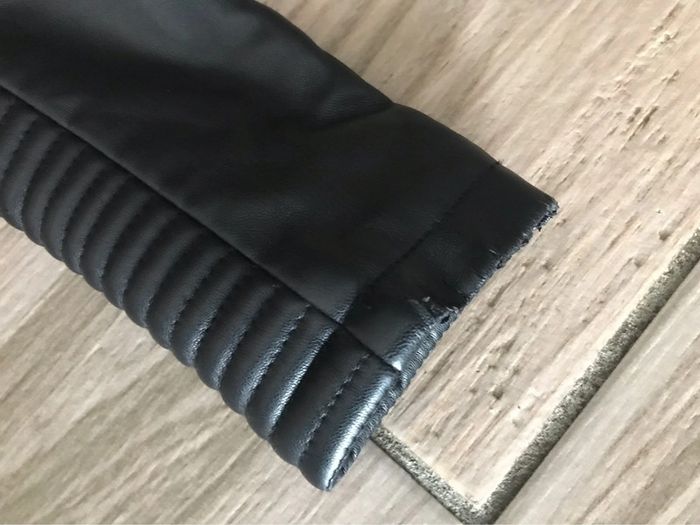 Veste similicuir noir guess S - photo numéro 10