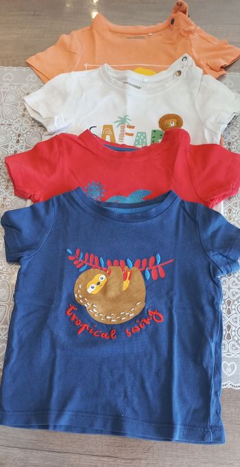 Lot de 4 t-shirts