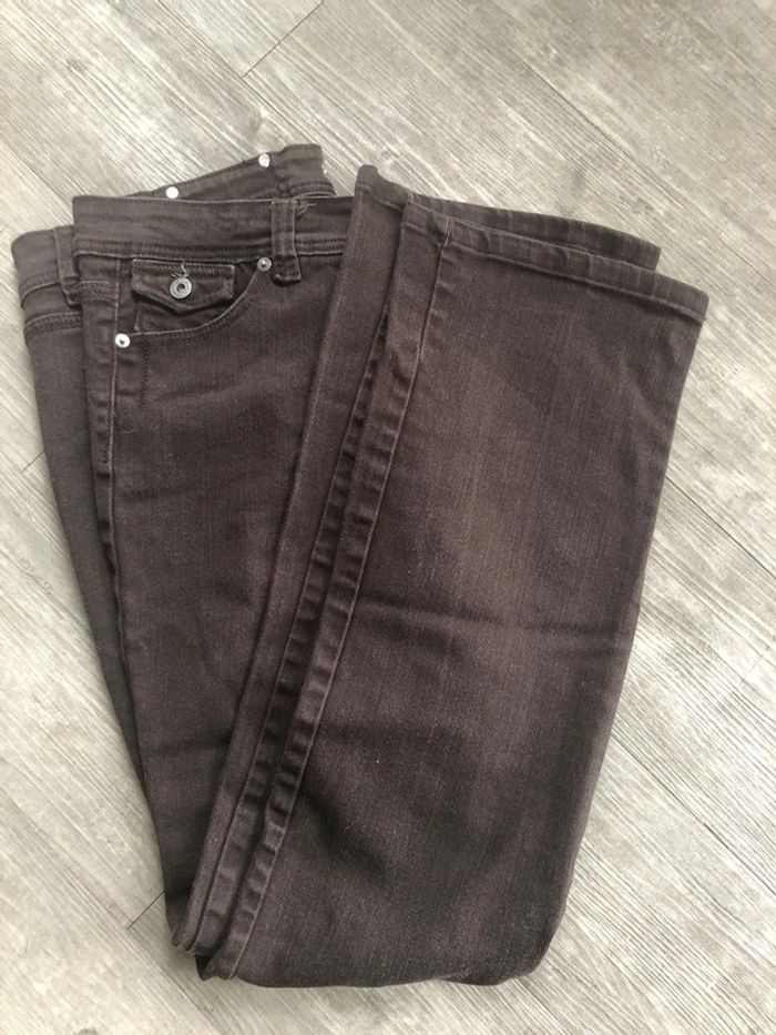 Jeans marron T42 - photo numéro 7