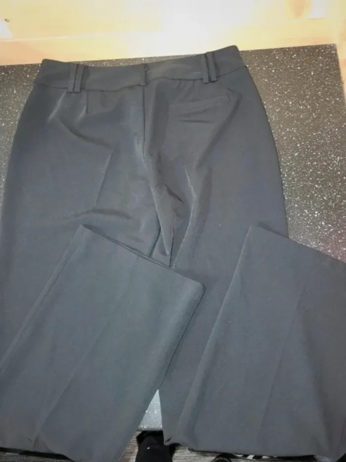 Pantalon évasé tissus camaïeu 38 - photo numéro 6