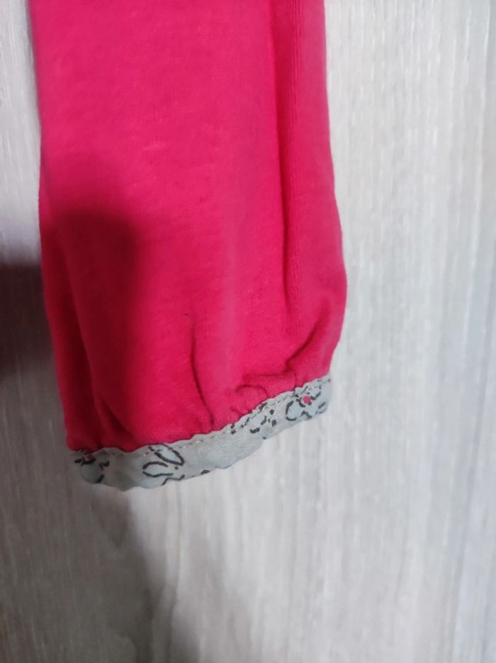 T shirt sweat rose cocoon nature 5 ans NKY - photo numéro 5