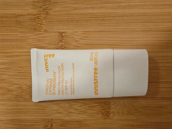 Crème solaire visage inisfree vegan