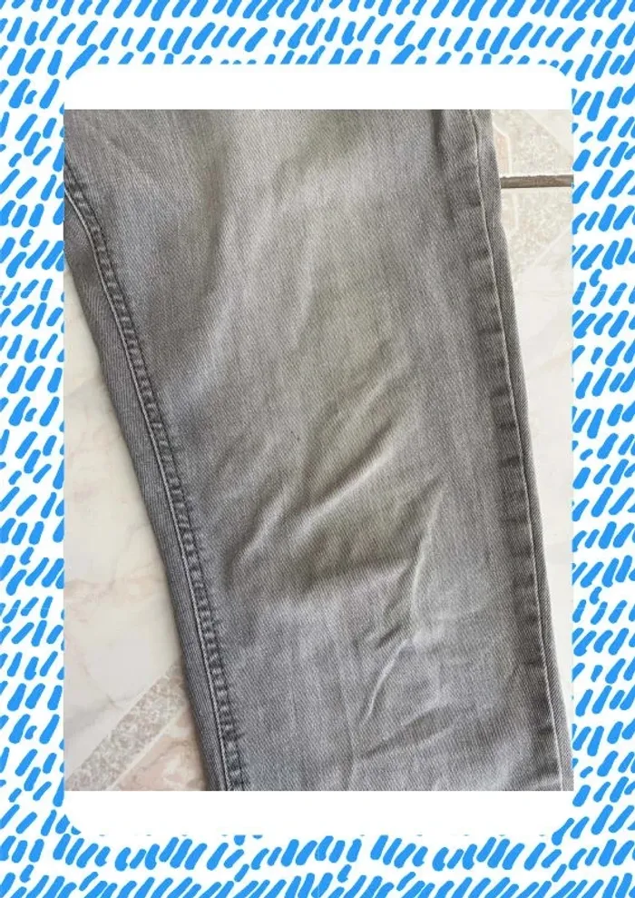 Jean gris Denim co straight - photo numéro 2