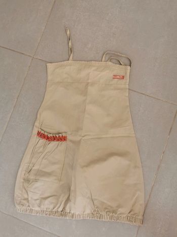 Robe d ete beige 10 ans