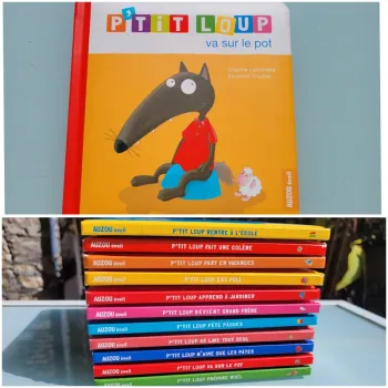 Livre P'tit Loup, Auzou Éveil 🧻 P'tit Loup va sur le pot 🚽 68