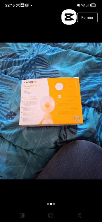 Set simple pour tire lait medela