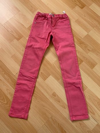Pantalon jean rose 10 ans (correspond à 8 ans)