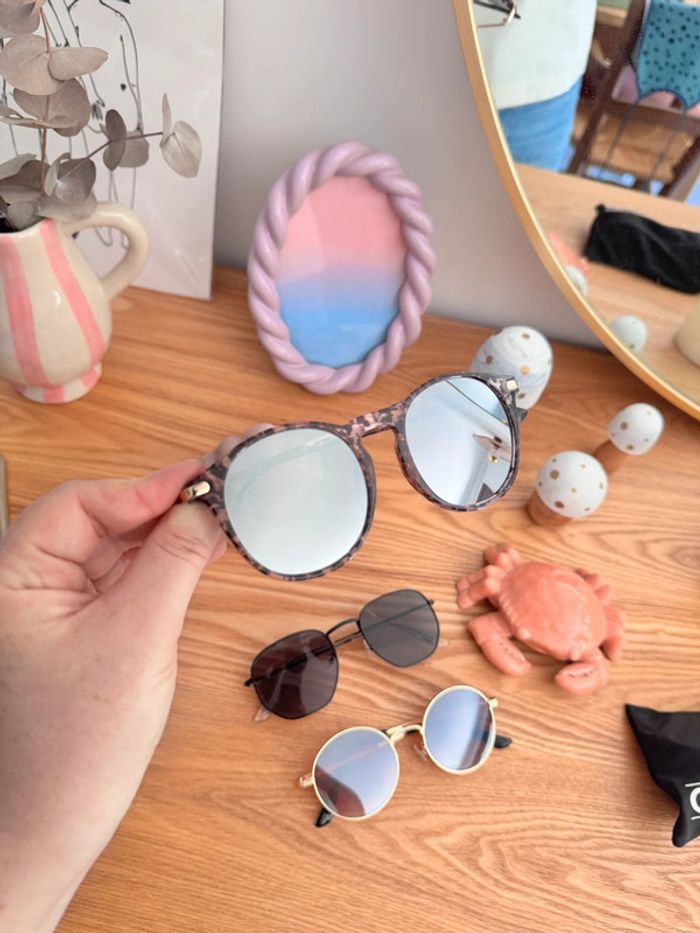 Lot de 3 paires de lunettes de soleil - photo numéro 4