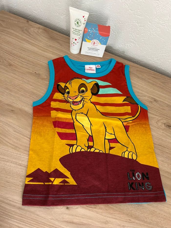 🦁 Adorable T-shirt Roi Lion Disney 🦁 - photo numéro 3