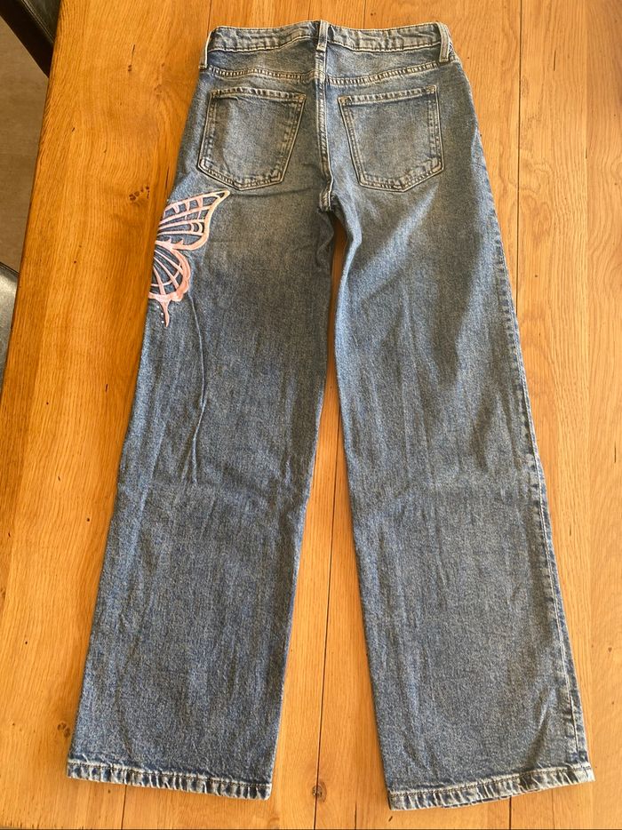 Joli jean wide leg 10-11 ans - photo numéro 6