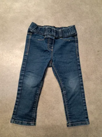 pantalon jean fille 18 mois