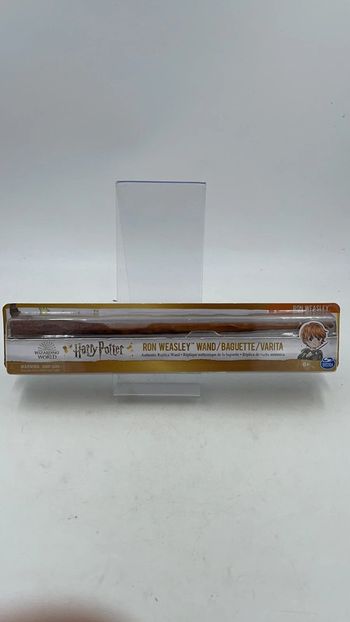 Réplique authentique de la baguette magique Harry Potter Ron Weasley Spin Master neuf