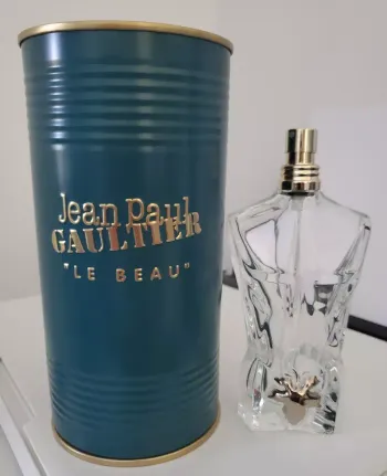 Flacon atomiseur vide + boite Le Beau de Jean Paul Gaultier 125 ml