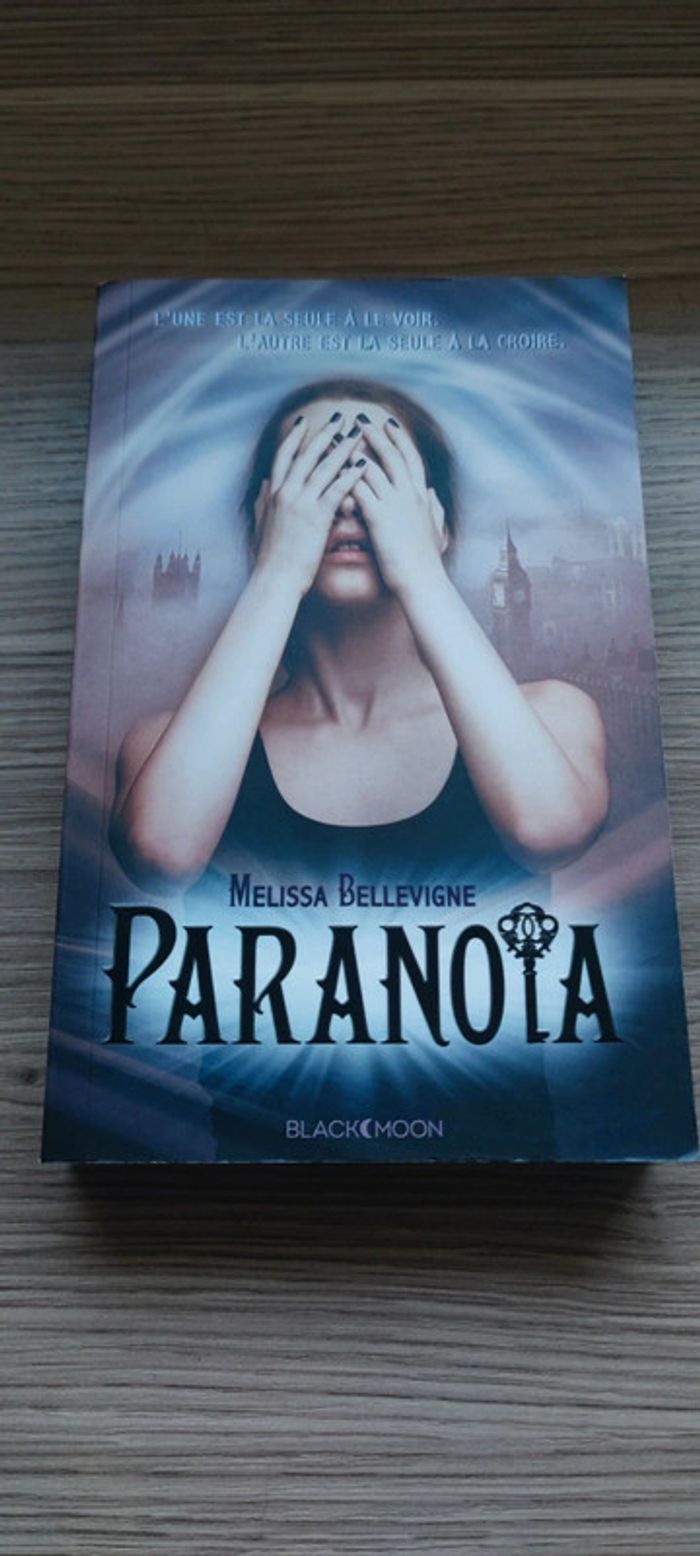 Livre de Mélissa Bellevigne Paranoïa