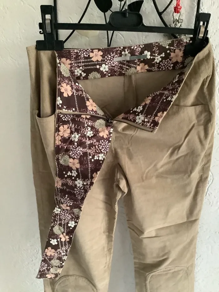 Pantalon velours très fine côte - photo numéro 3