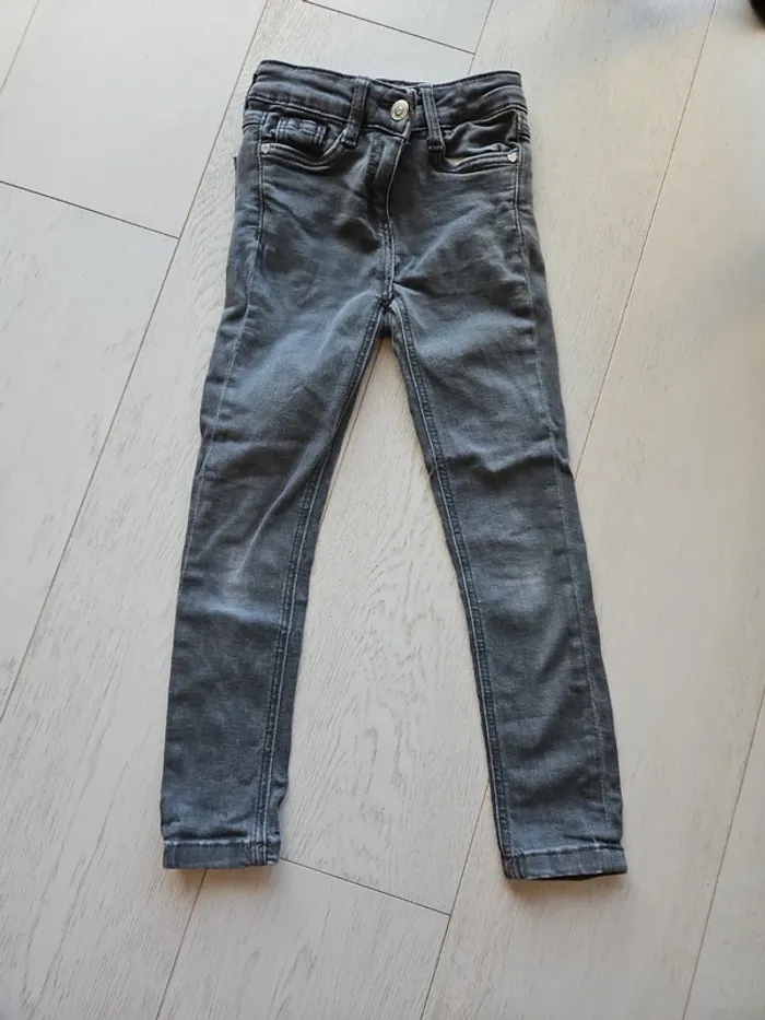 Jean skinny gris