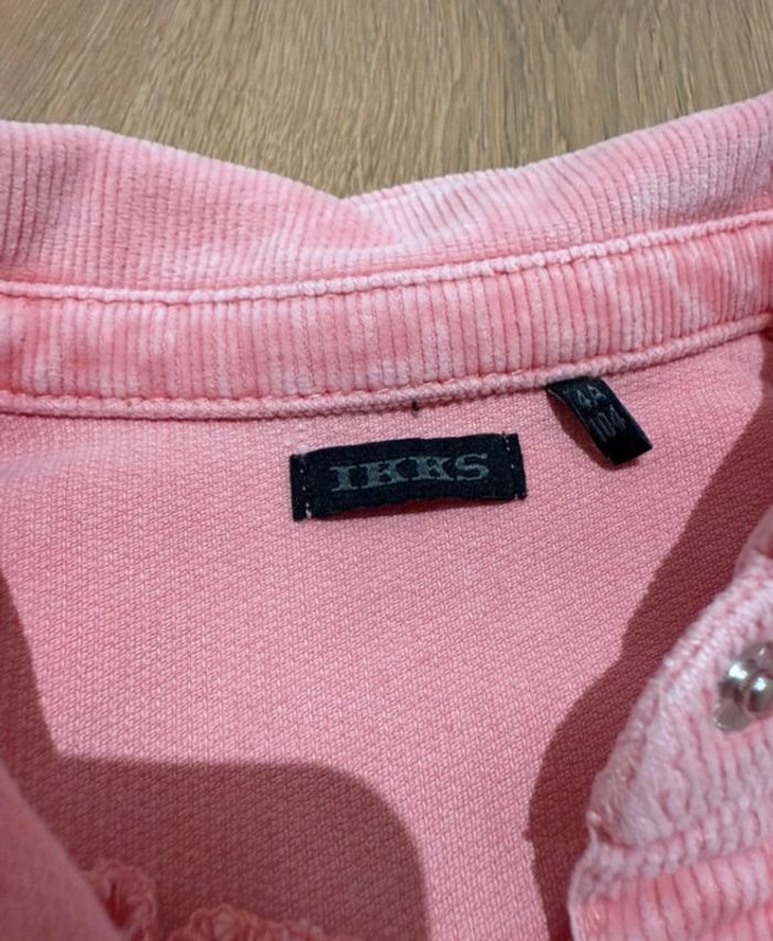 Combi short velours ikks 4 ans - photo numéro 3