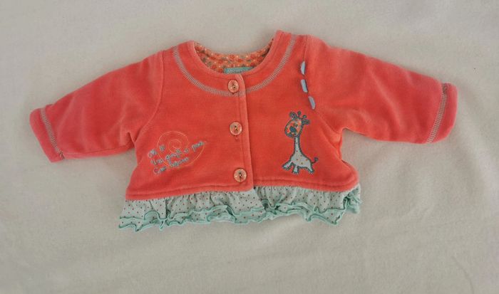 Gilet 👣 chaud et doux, orchestra, 1mois - photo numéro 2