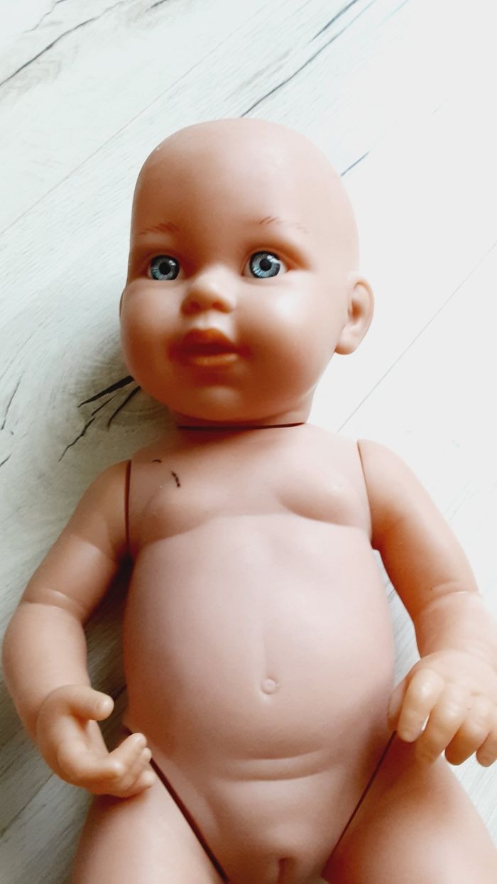 Jeu jouet poupée poupon bébé 40 cm - photo numéro 4