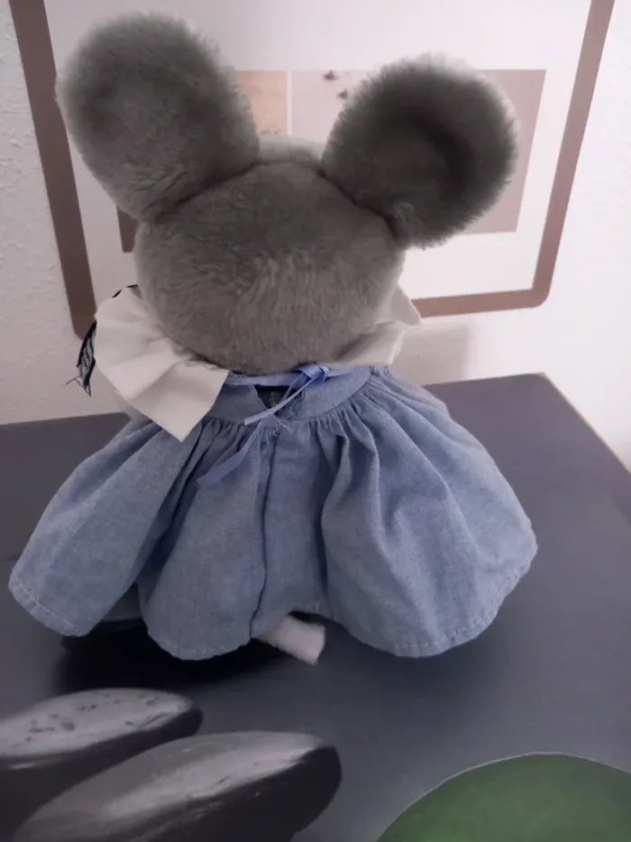 Peluche souris pimprenelle 29cm - photo numéro 5