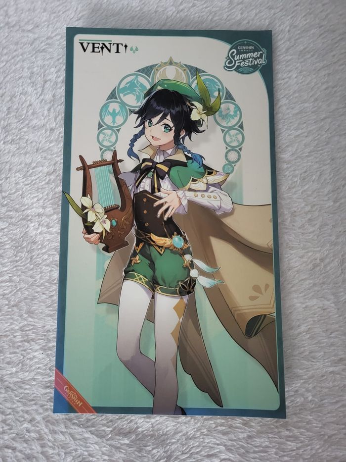 Lot de carte Genshin Impact - summer festival - miHoYo - Hoyoverse - photo numéro 6