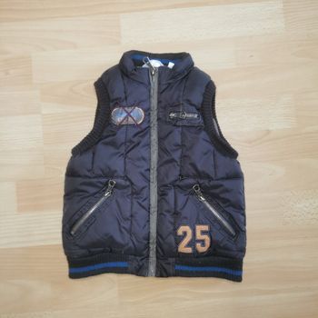 Doudoune sans manches 24 mois