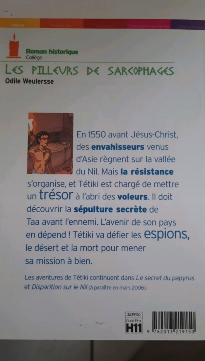 Livre Les pilleurs de sarcophage - photo numéro 2