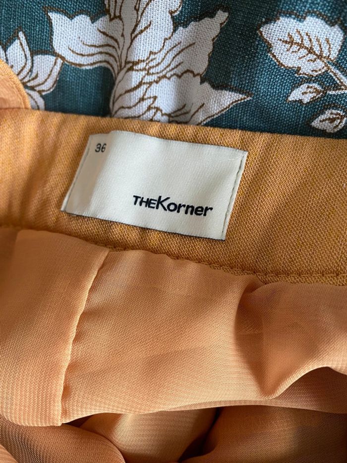 Robe plissée orange - The Korner - photo numéro 3